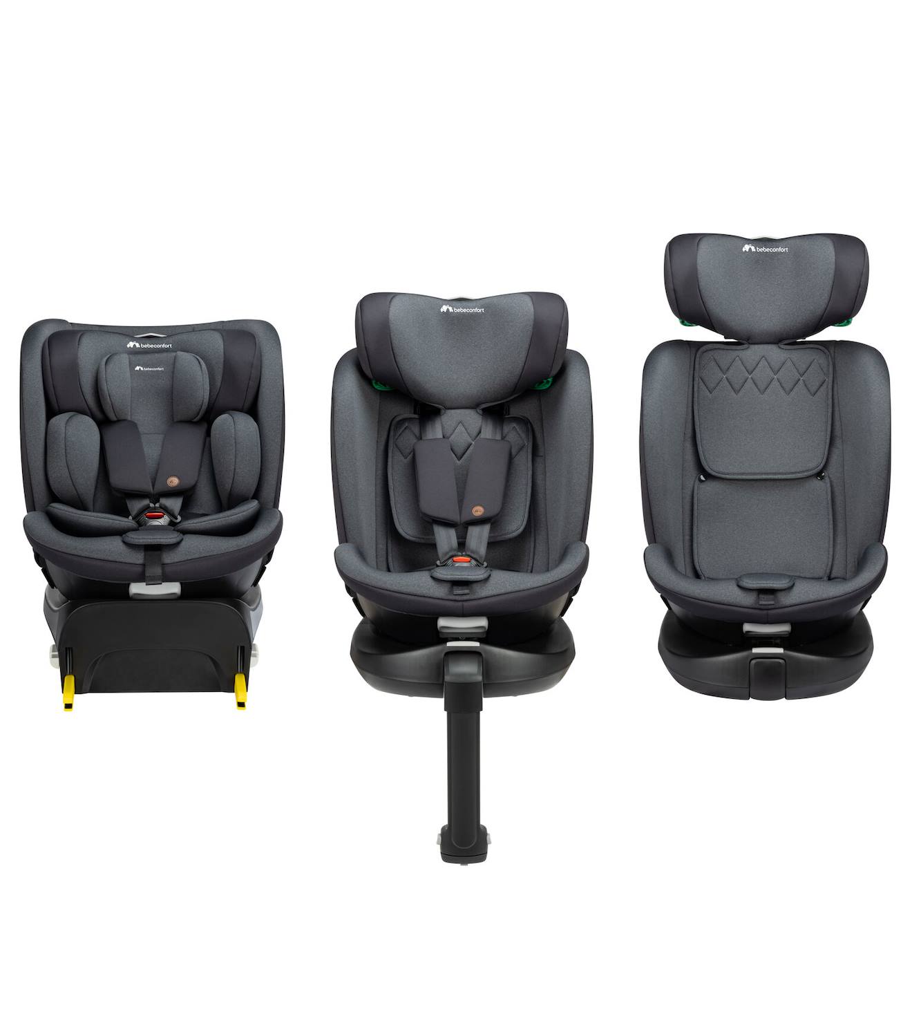 Siège Auto Évolutif Pivotant Evolufix Plus 360 I-size Tinted Black (Bébé Confort) - Image 1