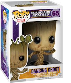 Jouet-Figurine pop groot dansant marvel
