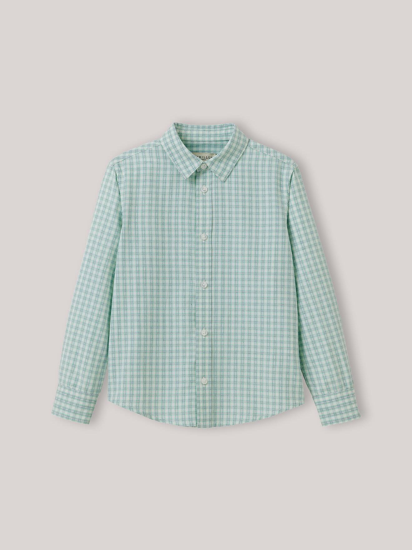 Chemise À Carreaux Carreaux Vert