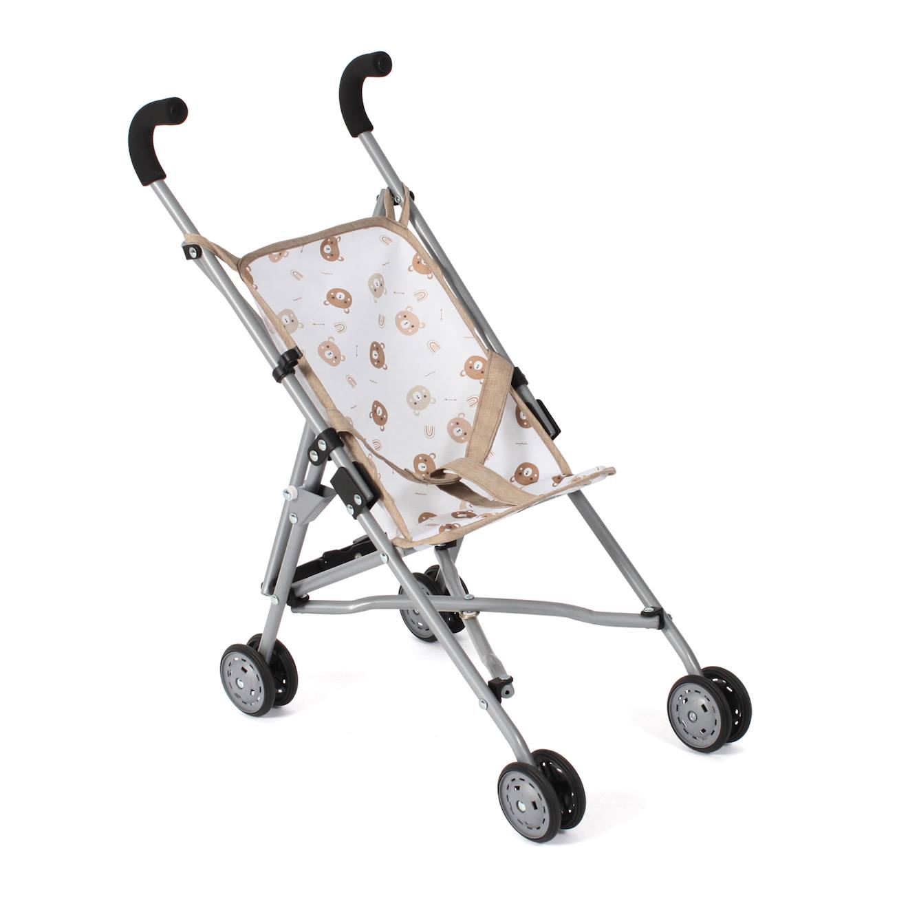 Mini-buggy Roma Beige Avec Oursons Beige