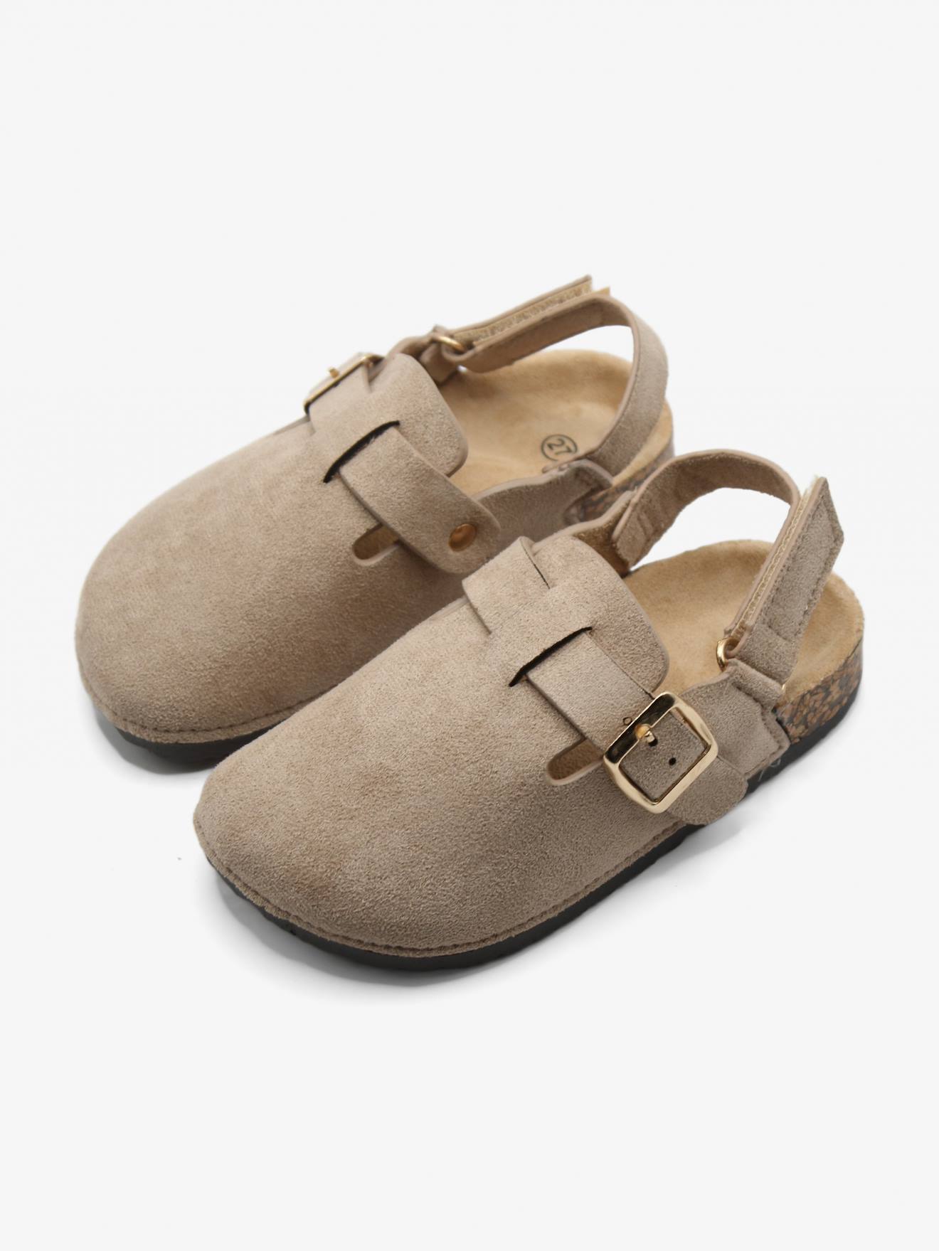 Mule À Scratch Taupe