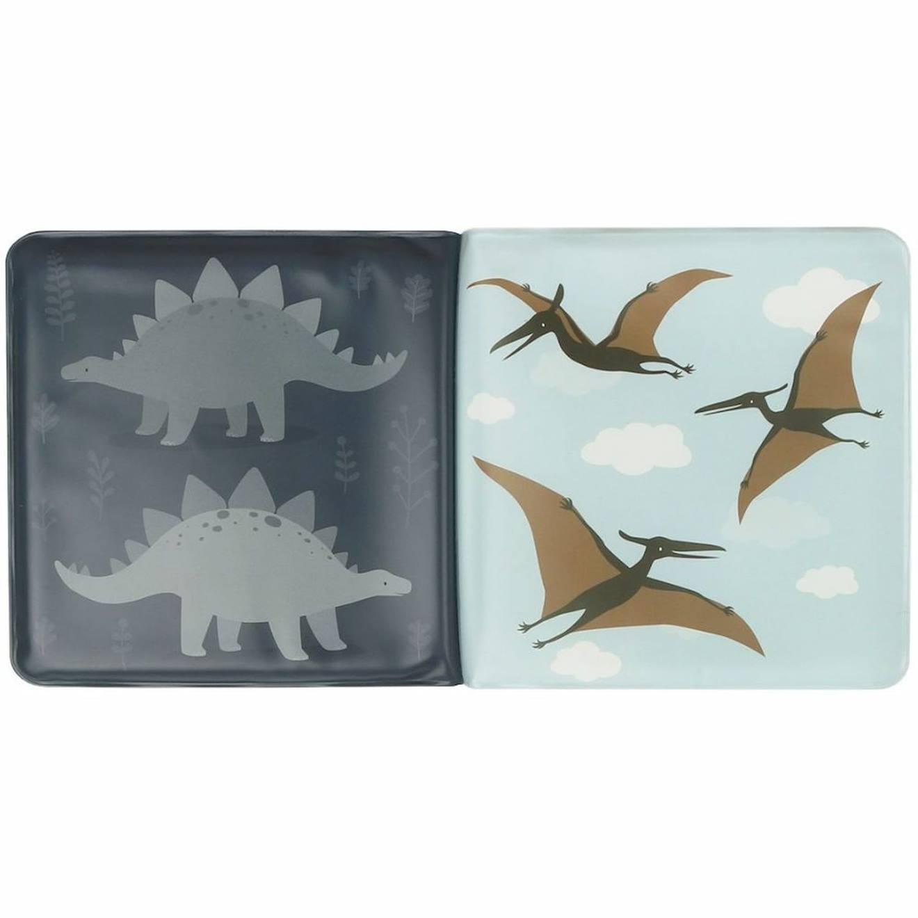 Livre De Bain Pour Enfant Nos Amis Dinosaures Vert (A Little Lovely Company) - Image 2