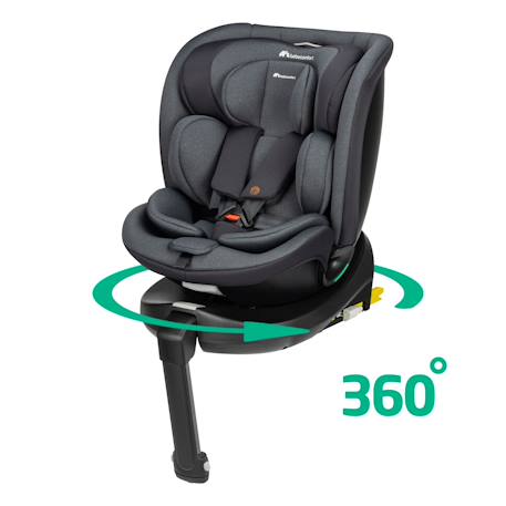 Bébé Confort - Siège Auto Évolutif Pivotant Evolufix Plus 360 I-size Tinted Black