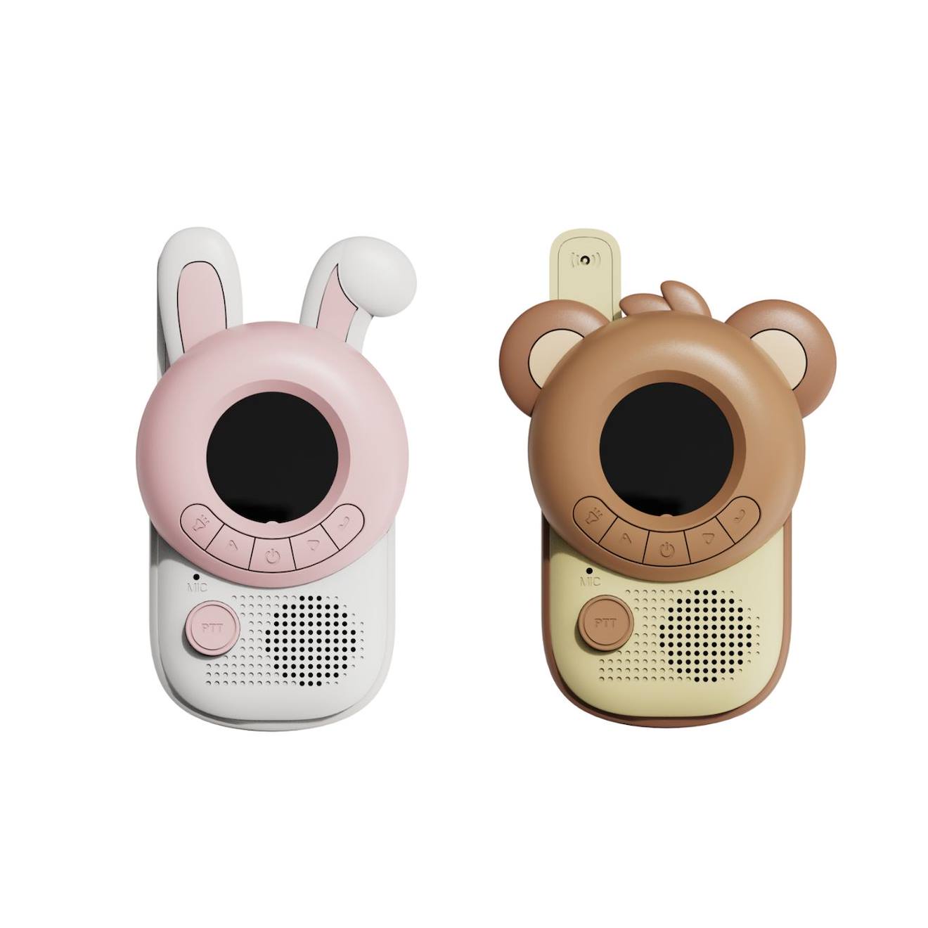 Talkie-walkie Lapin X Ours Multicolore