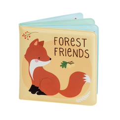 Jouet-Premier âge-Jouets de bain-Livre de bain pour enfant les amis de la forêt