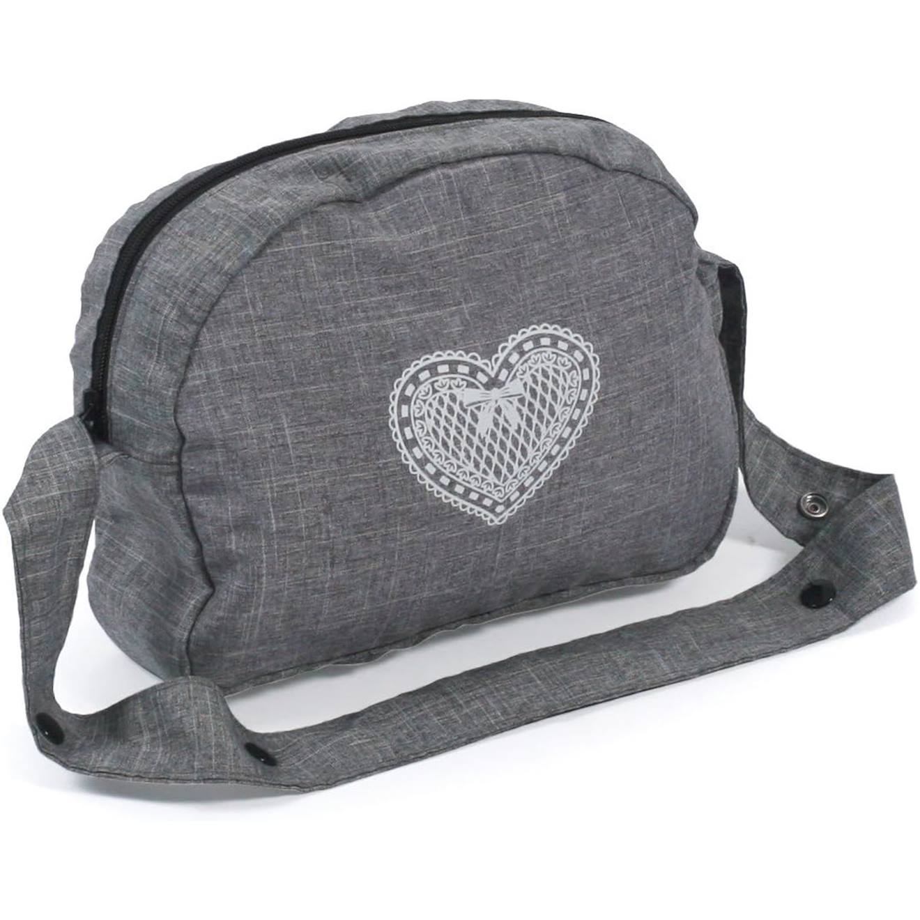 Sac À Langer Pour Poussettes De Poupées Jean Gris Gris