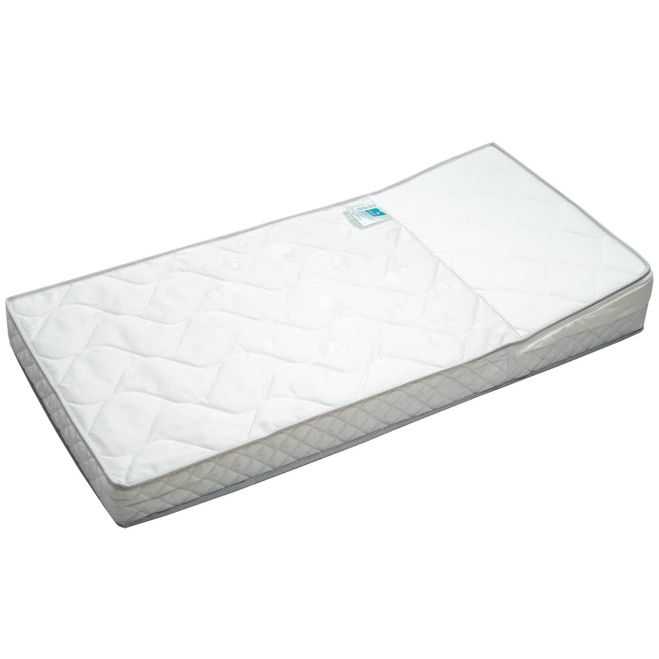 Matelas Bébé Anti-reflux Avec Plan Incliné Amovible - Made In France Blanc