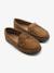 Mocassin à nœud cousu Camel+Noir 1 - vertbaudet enfant 