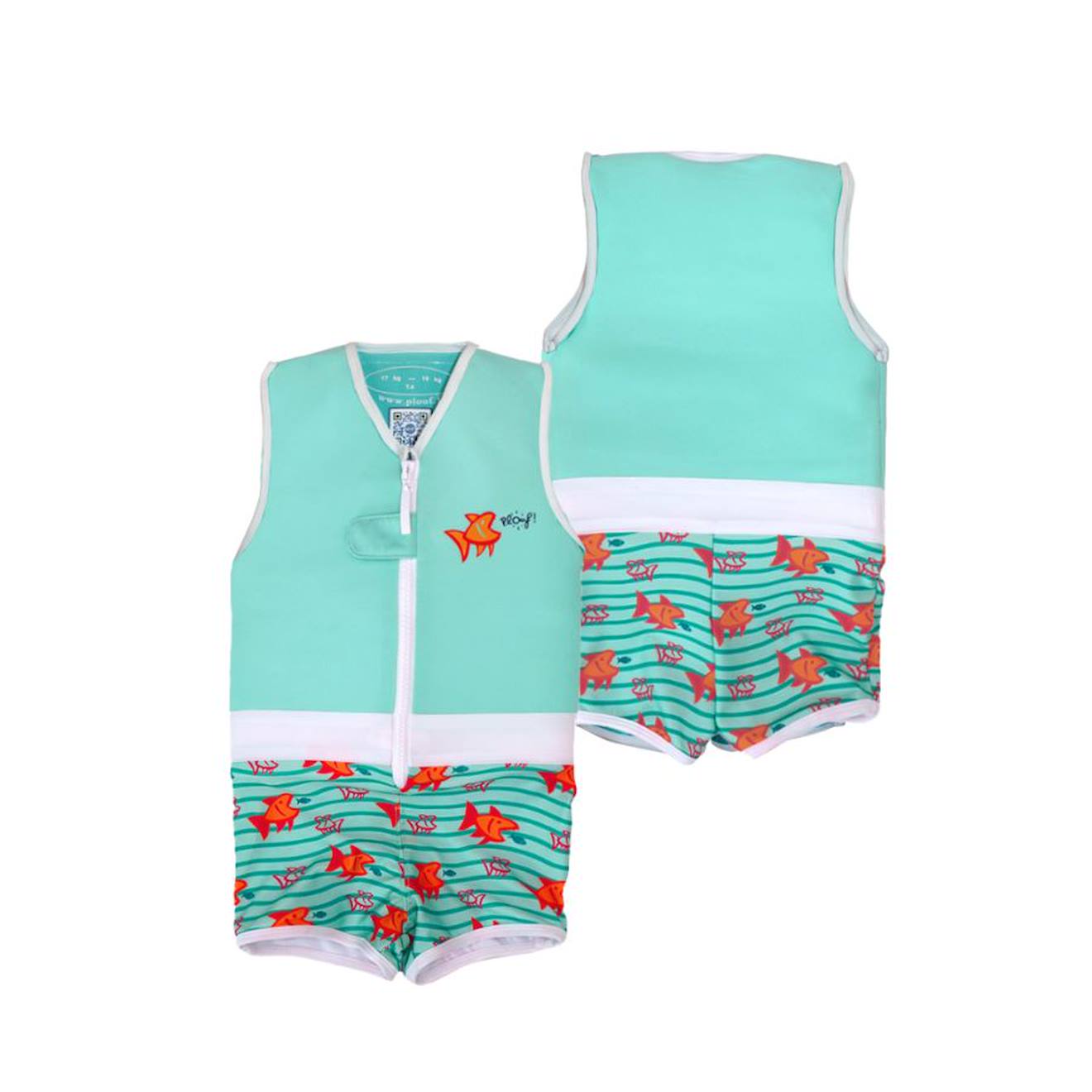Maillot De Bain Flottant : Pirhana Vert