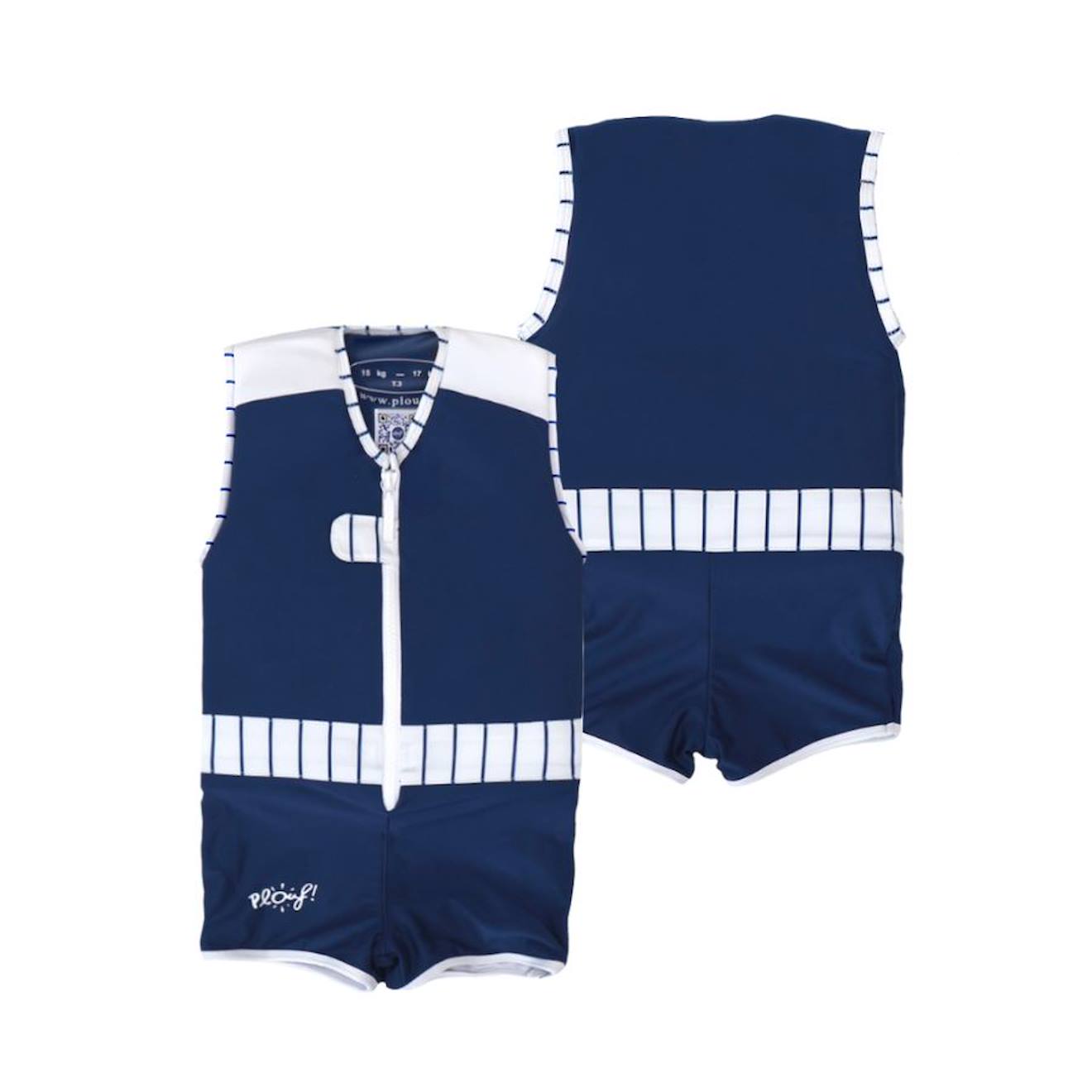 Maillot De Bain Flottant : Moussaillon Bleu