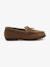 Mocassin à nœud cousu Camel+Noir 2 - vertbaudet enfant 