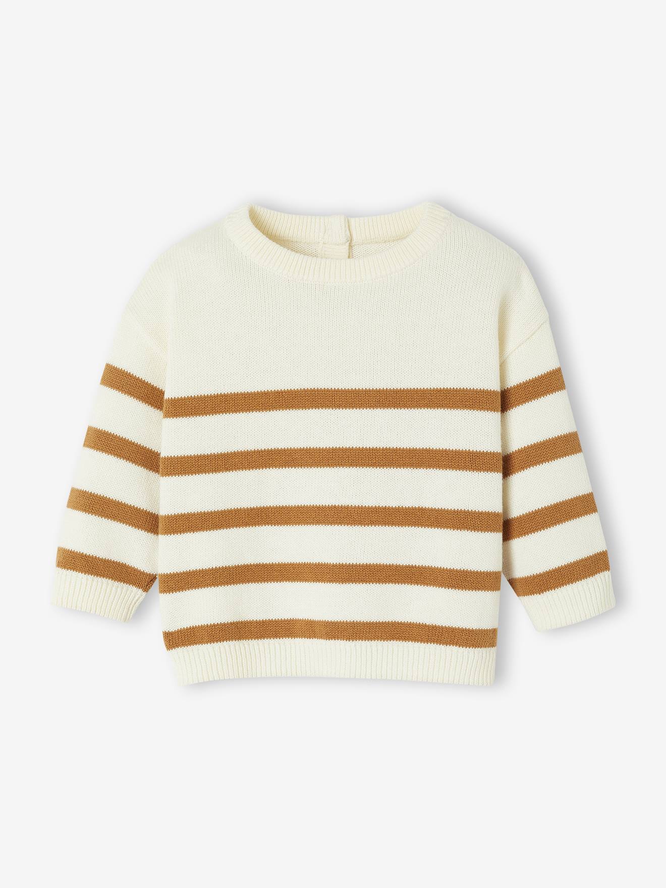 Pull bb ray en tricot caramel 14 €