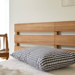 Chambre et rangement-Tête de lit enfant en bois de teck 135 urbain