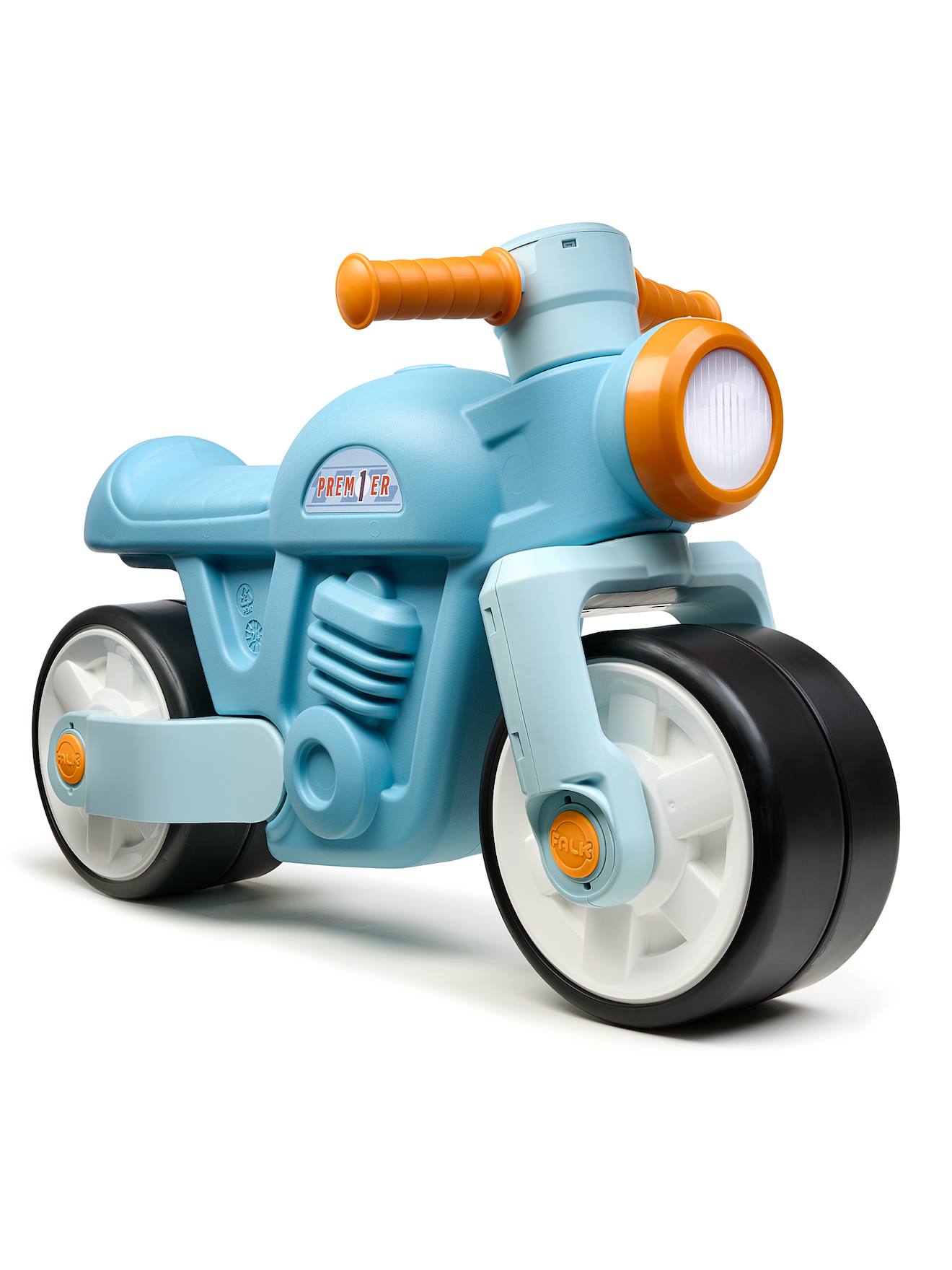 Draisienne Moto Premier Avec Roues Silencieuses Bleu