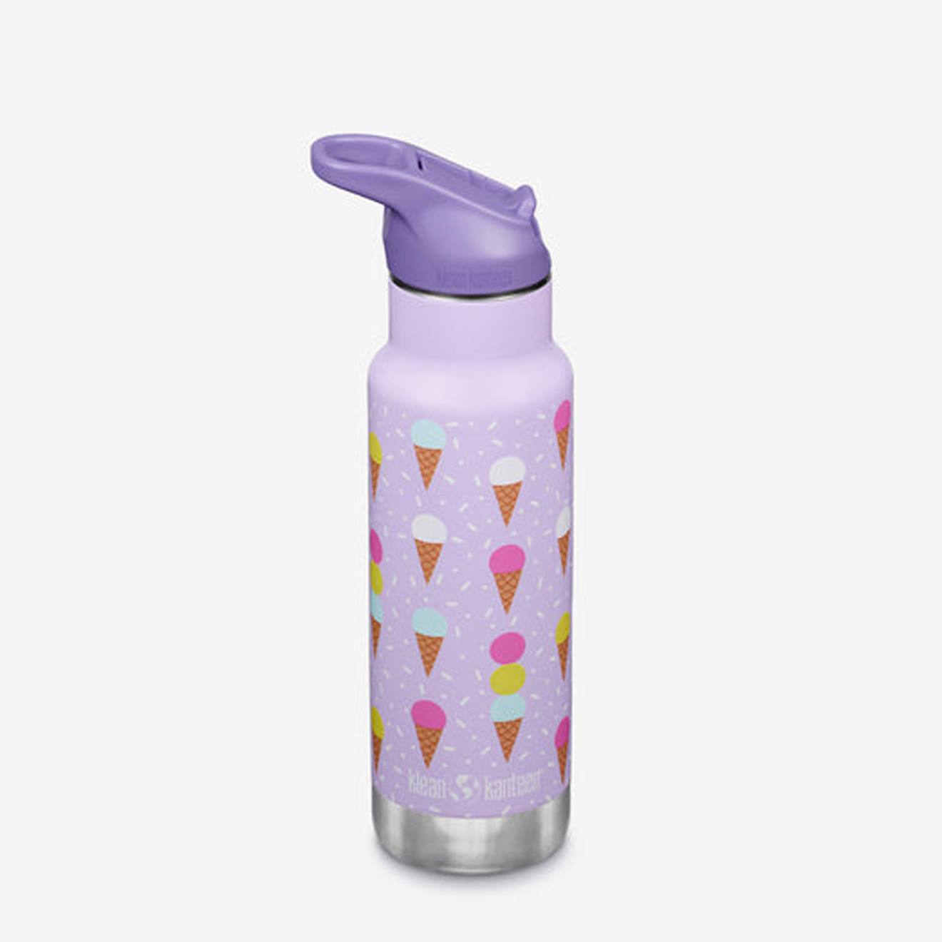 Gourde Inox Isoterme 355 Ml Bouchon Sport Violet