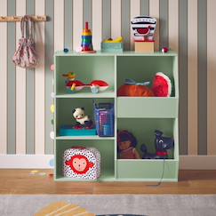 Meuble de rangement enfant, 3 étagères et 2 espaces de rangement  - vertbaudet enfant