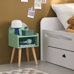 Table de chevet chambre enfant, pieds en pin  - vertbaudet enfant