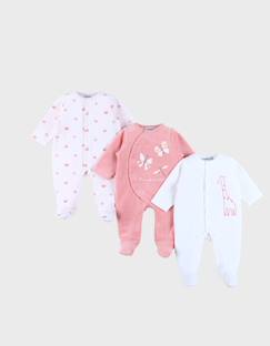 Lot de 3 dors-bien en velours  - vertbaudet enfant