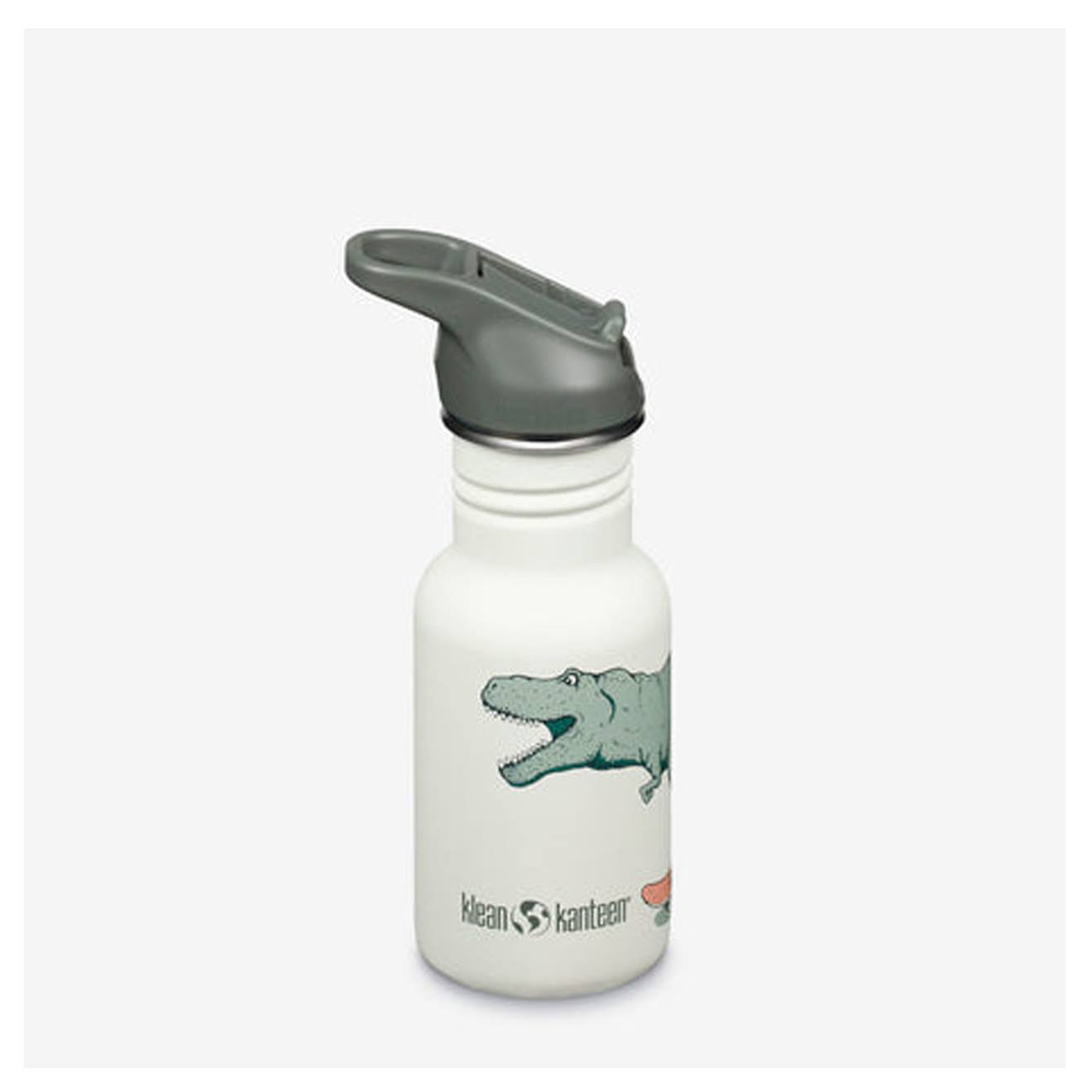Gourde Inox 355 Ml Bouchon Sport Blanc