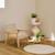 Fauteuil scandinave enfant velours côtelé et bois d'hévéa isak l 47 x p 43,5 x h 50cm Crème+Kaki foncé+Moutarde+Terracotta 1 - vertbaudet enfant 
