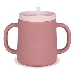 Puériculture-Tasse d'apprentissage évolutive rose