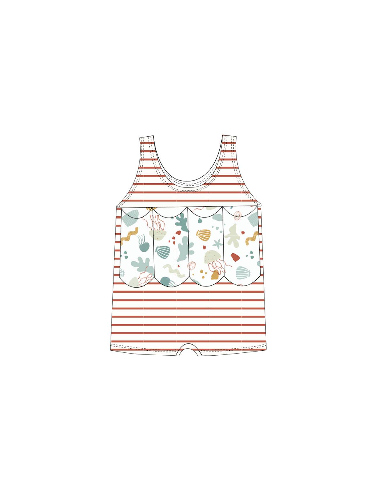 Maillot Bouée Orange