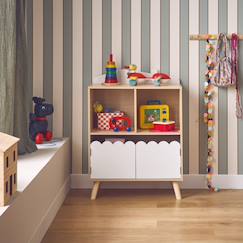 Chambre et rangement-Rangement-Bibliothèque, étagère-Bibliothèque enfant 2 étagères 2 portes