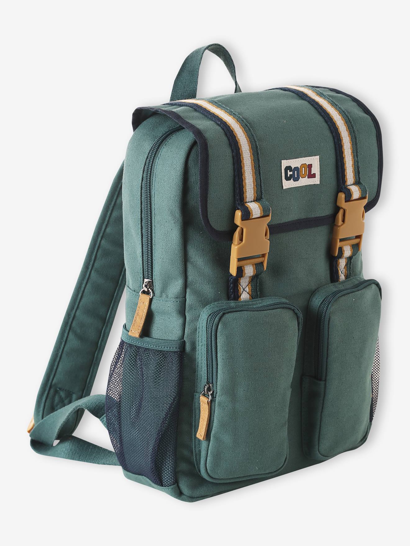 Sac dos Cool school garon vert sauge 22 €
