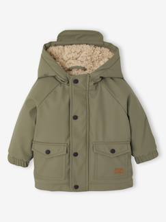 Bébé-Manteau, combipilote, nid d'ange-Manteau-Ciré bébé à capuche doublé en sherpa