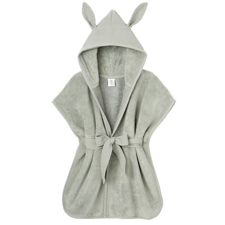 Fille-Peignoir bébé et enfant à capuche en bambou