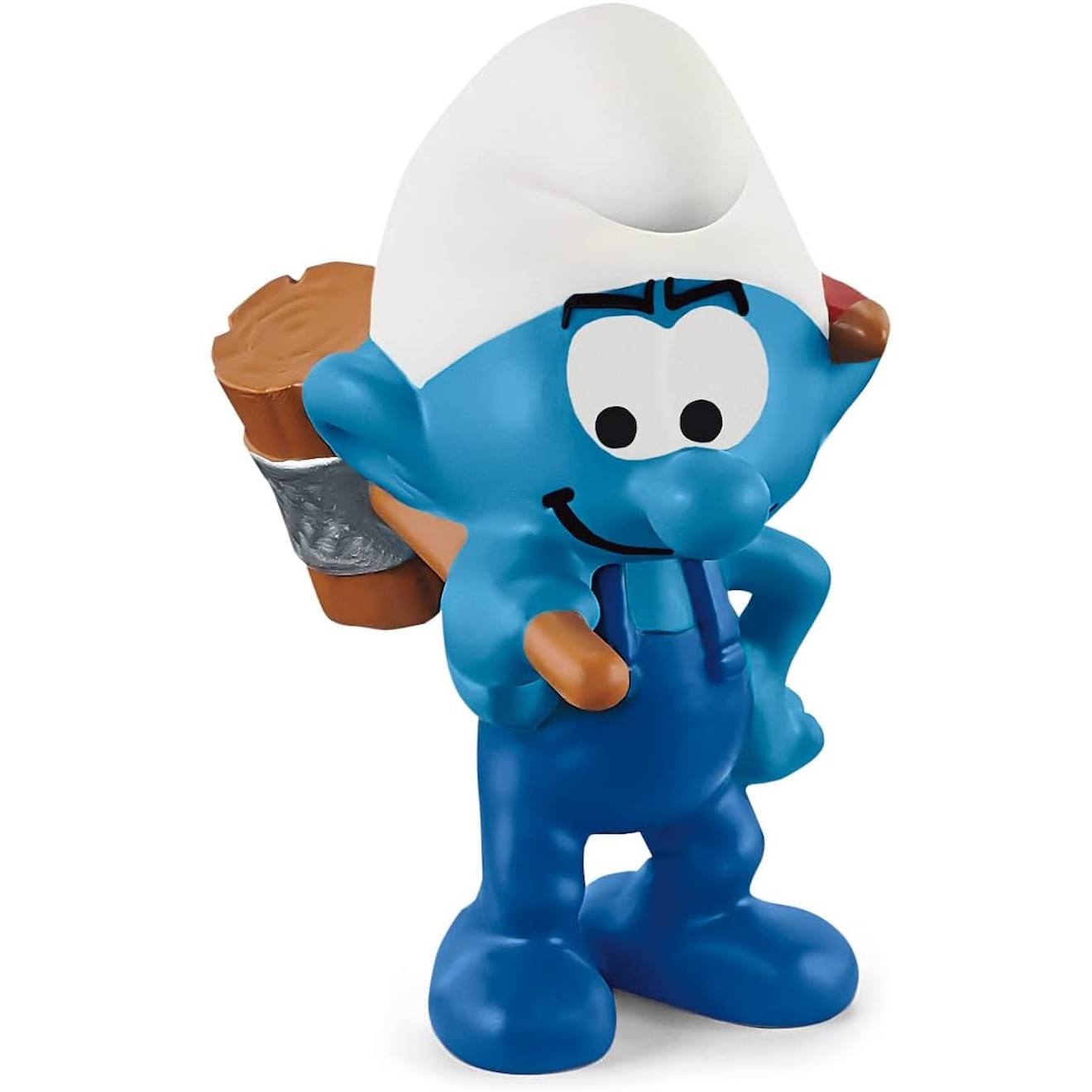 Figurine Schtroumpf Bricoleur Bleu