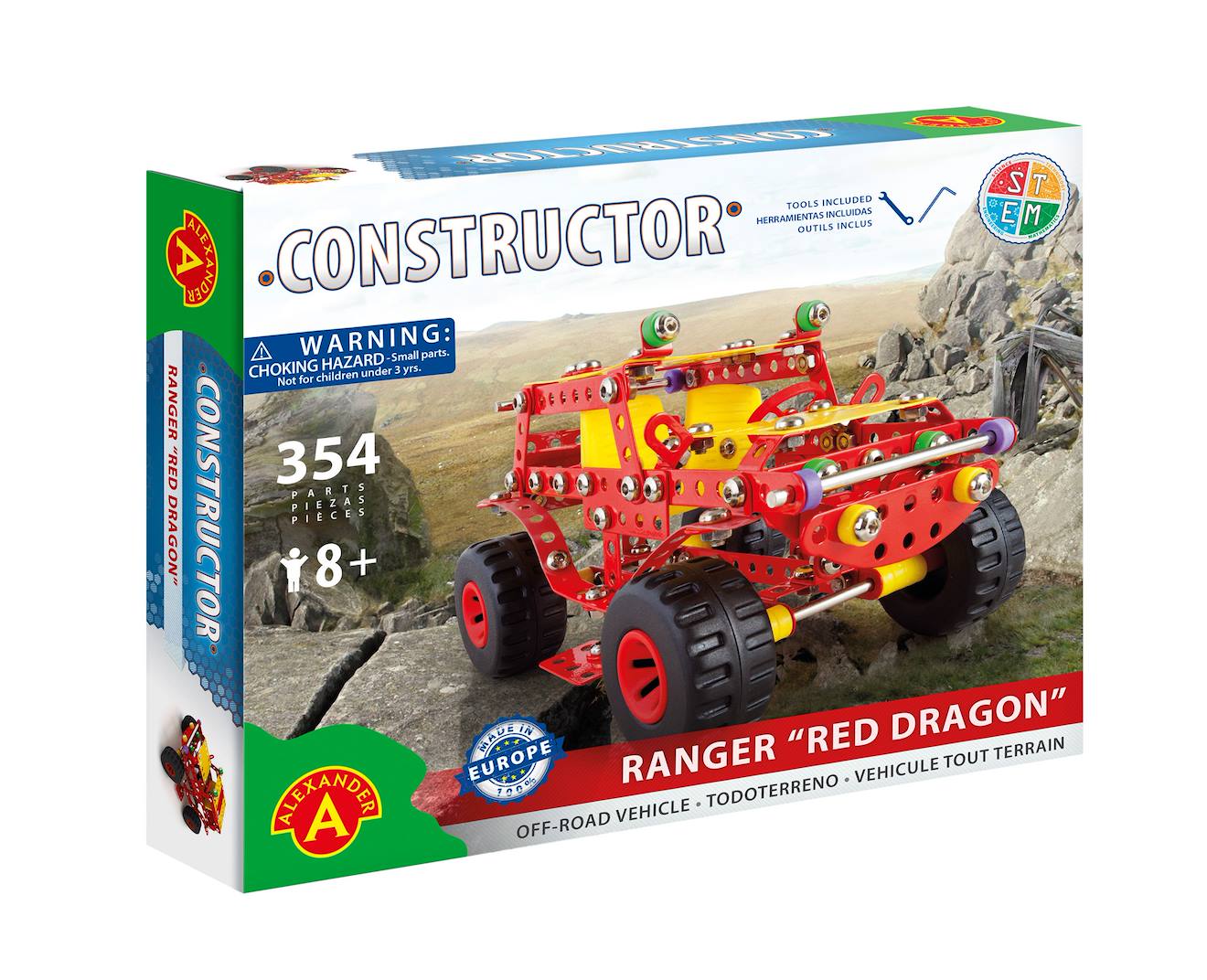Constructor Ranger Red Dragon Rouge