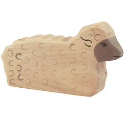 Jouet-Jeux d'imagination-Figurine mouton, allongé