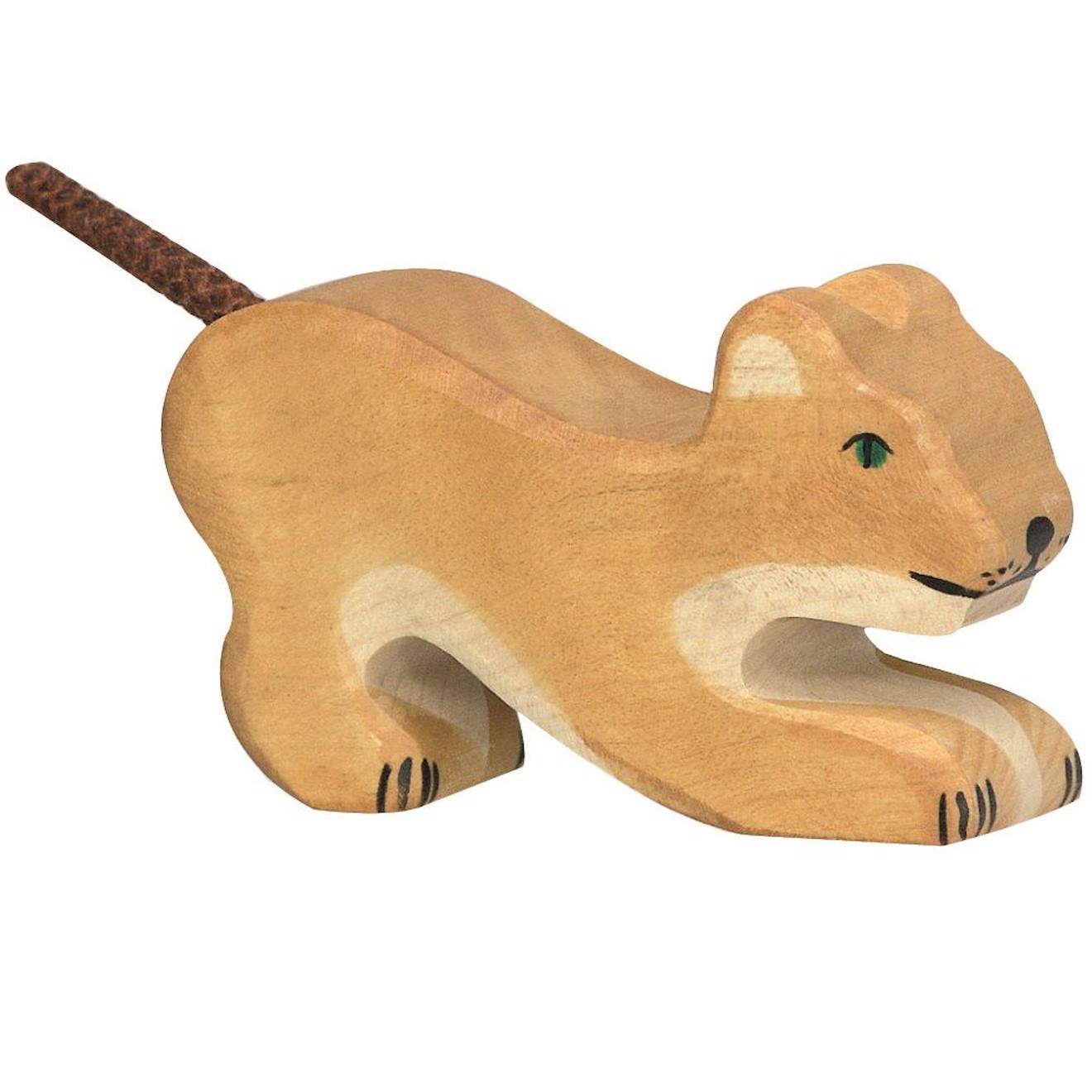 Figurine Lionceau Marron