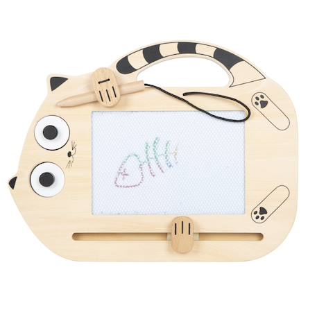 Small Foot - Tableau Magique Magnétique Chat Beige