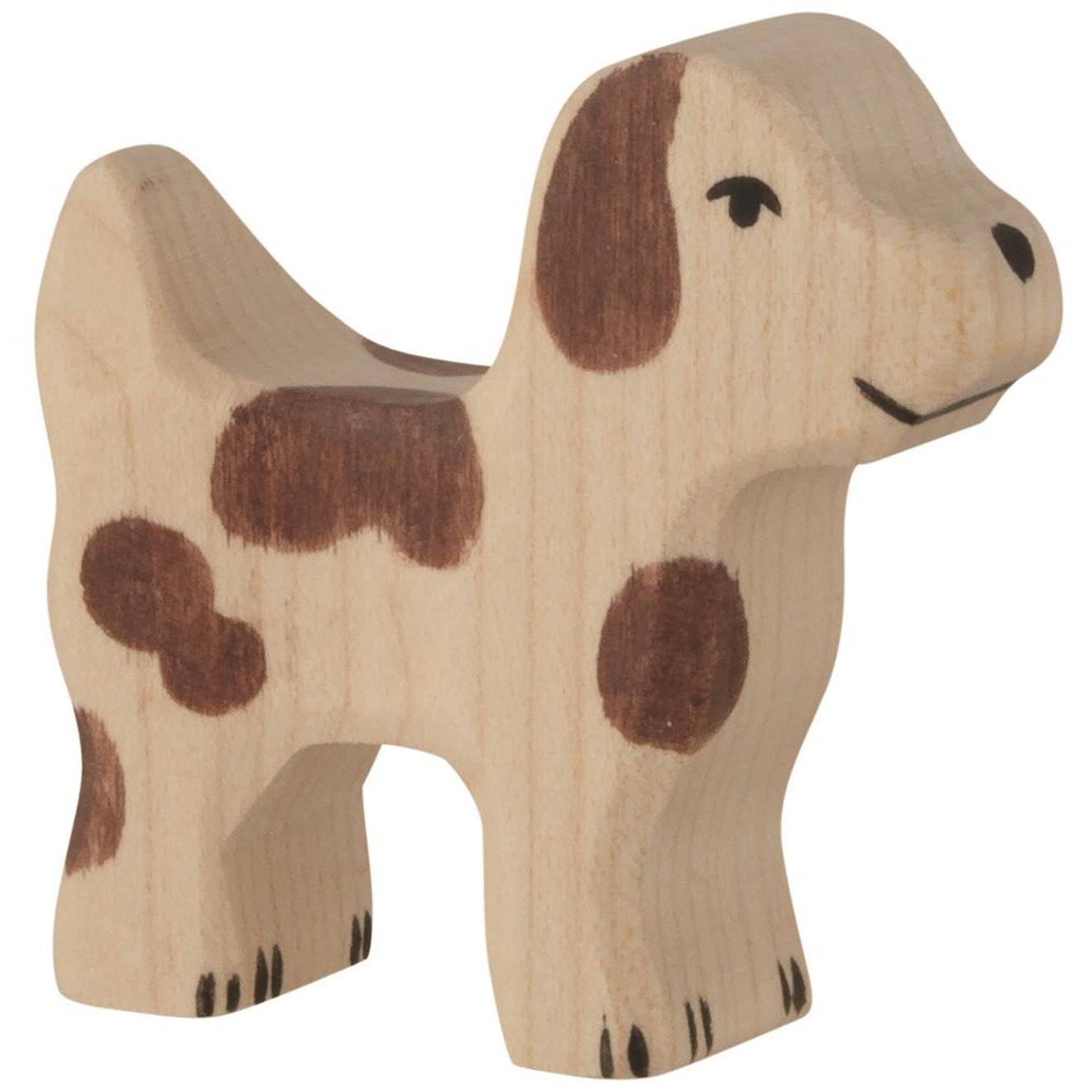 Figurine Chien De Ferme, Petit Marron