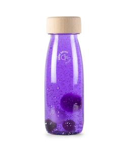 Jouet-Bouteille sensorielle float violet