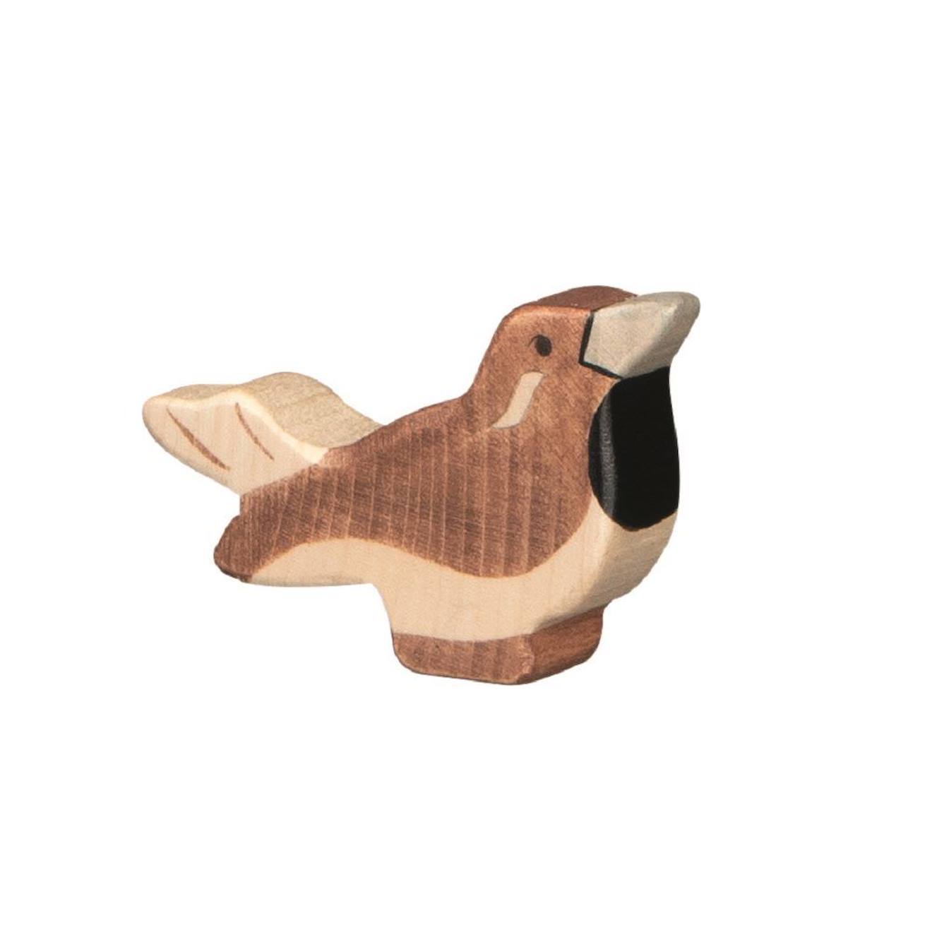 Figurine Moineau Marron