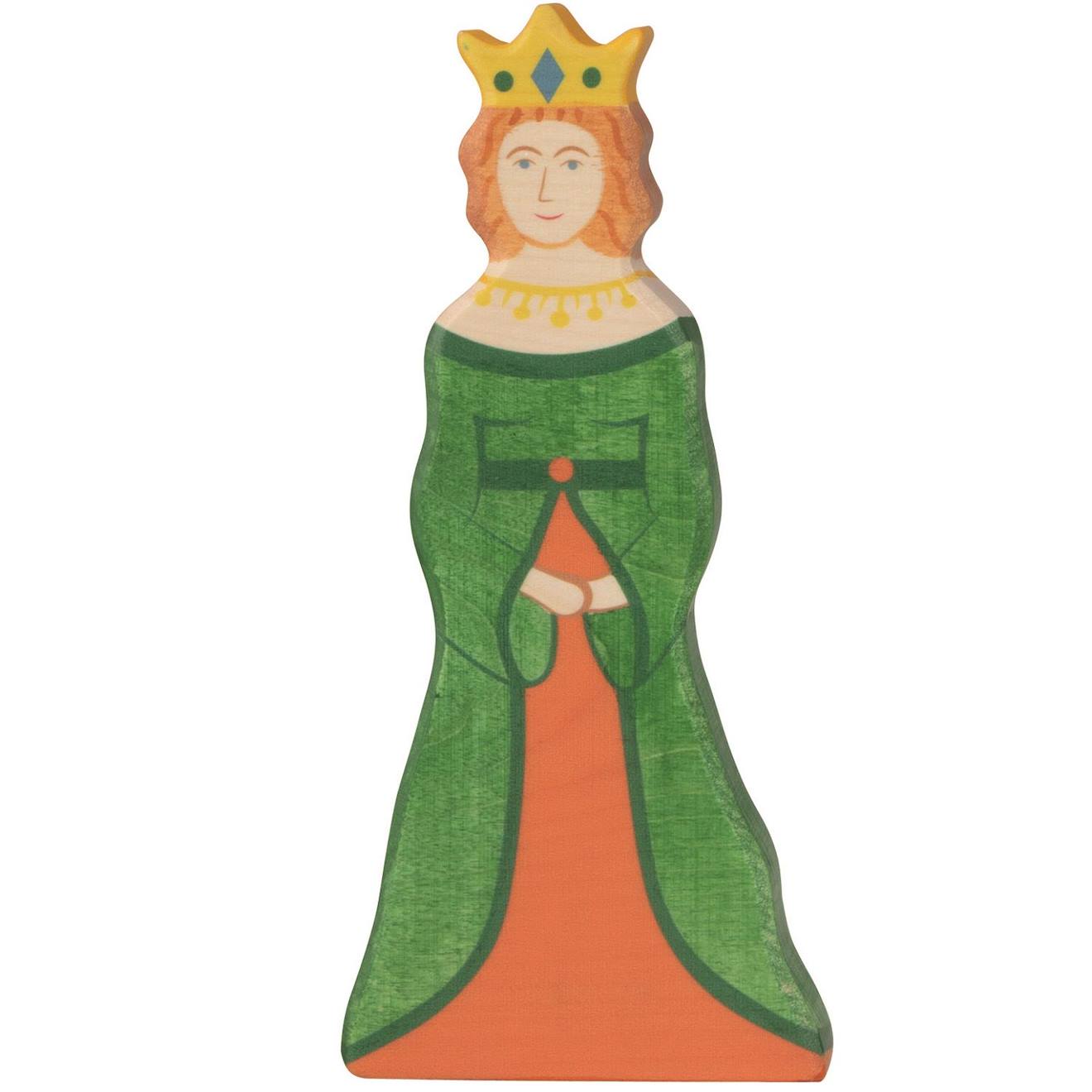 Figurine Reine Vert