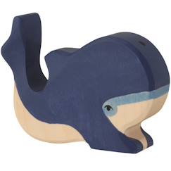 Jouet-Jeux d'imagination-Figurine baleine bleue