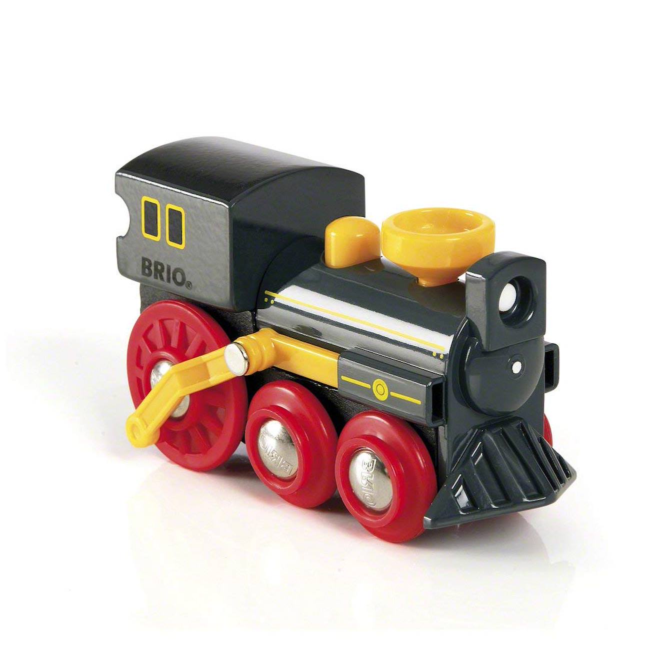 Grande Locomotive À Vapeur Noir