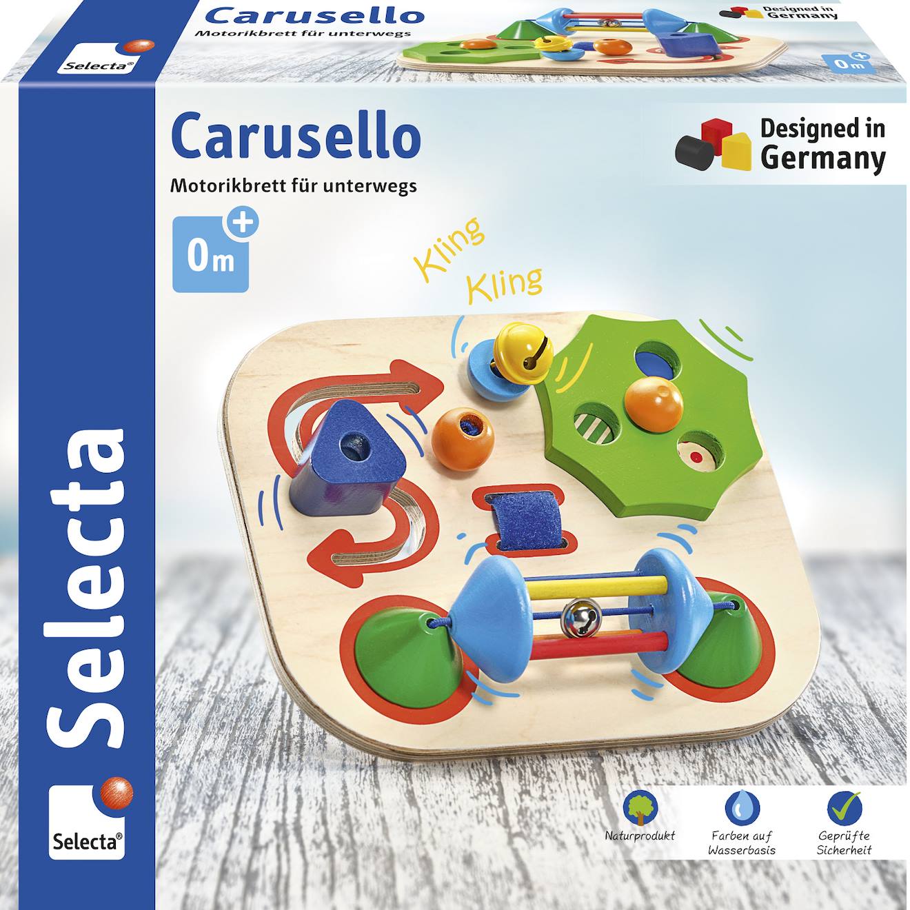 Planche De Motricité Carusello Beige (Selecta) - Image 1