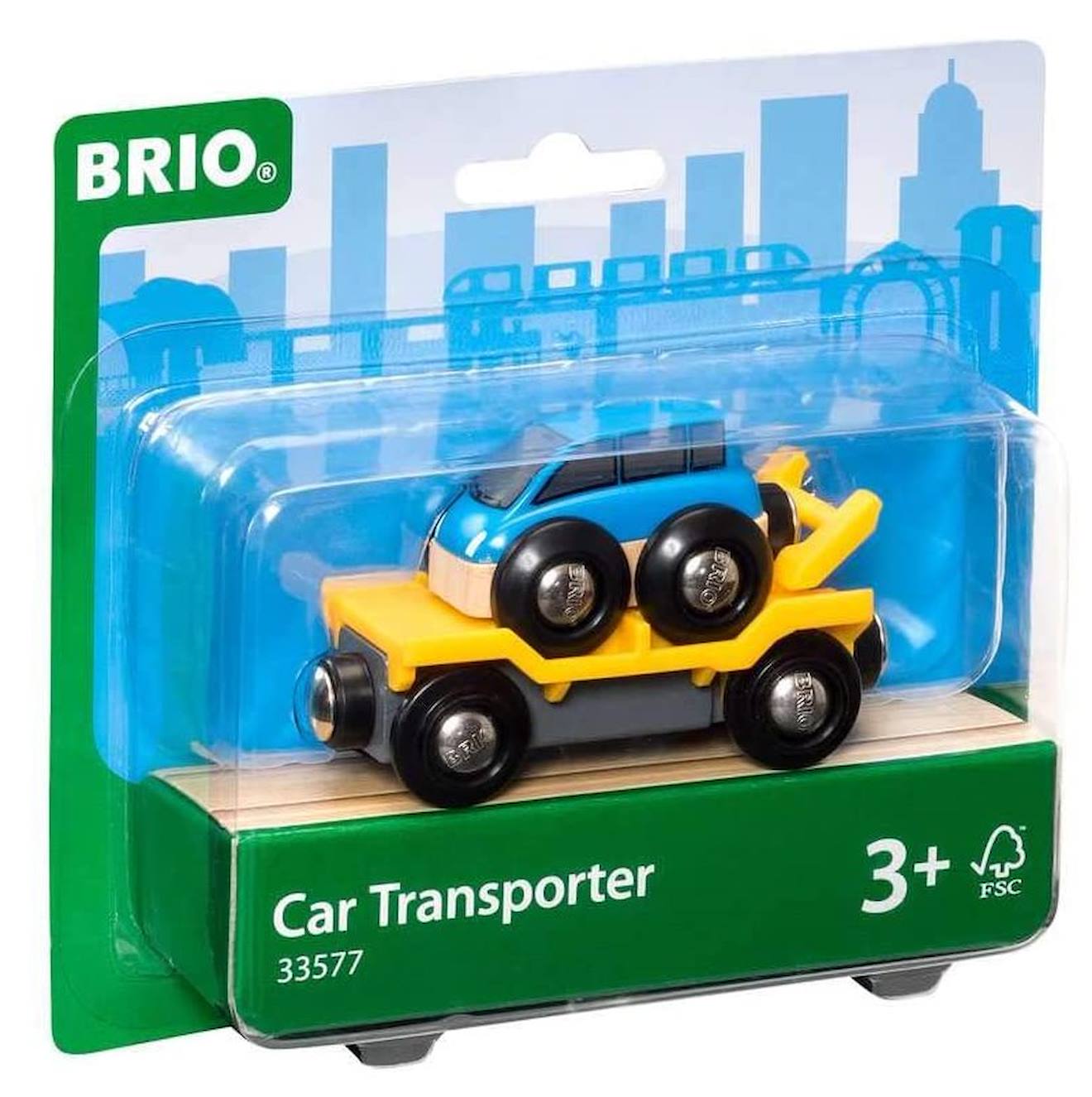 Wagon Transport De Voiture Bleu Bleu
