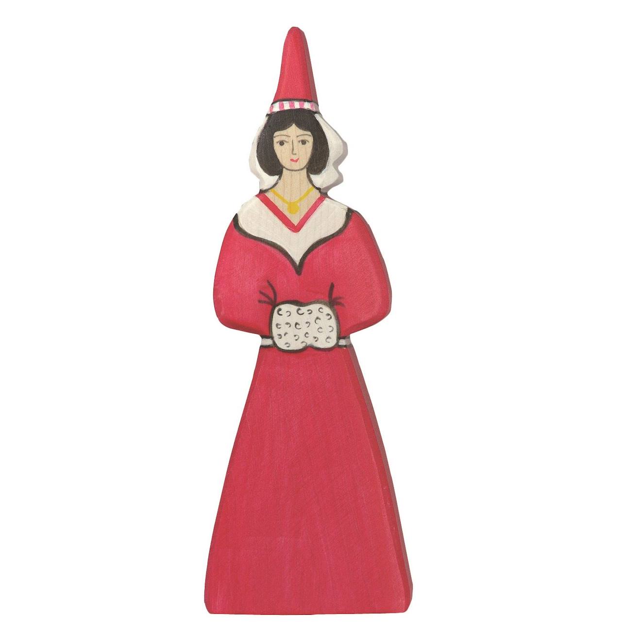 Figurine Châtelaine Rouge