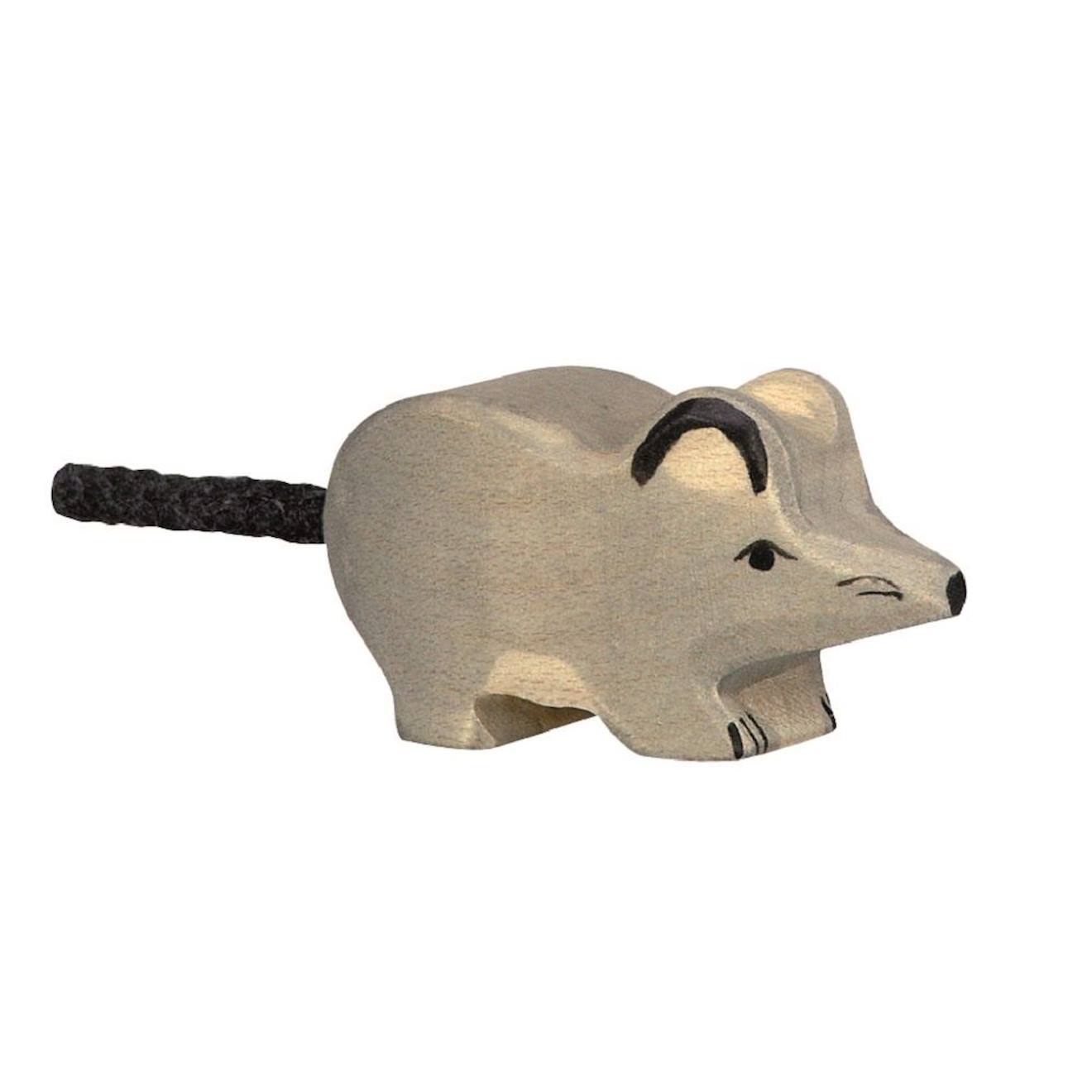 Figurine Souris Gris