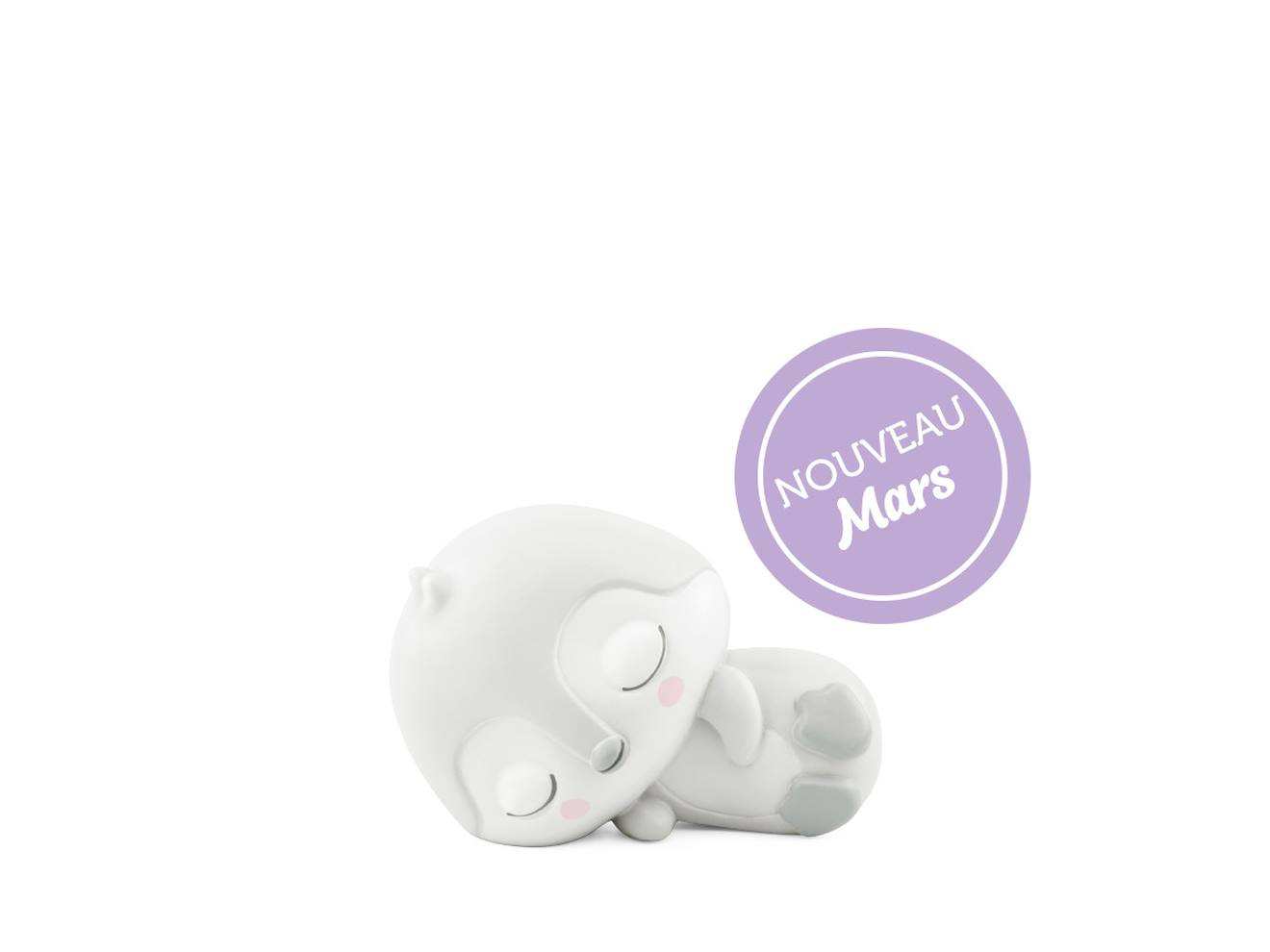Figurine Audio - Les Copains Du Dodo - Doudou Pingouin - Sons Relaxants De L’océan Multicolore
