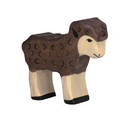 Jouet-Jeux d'imagination-Figurine agneau, noir
