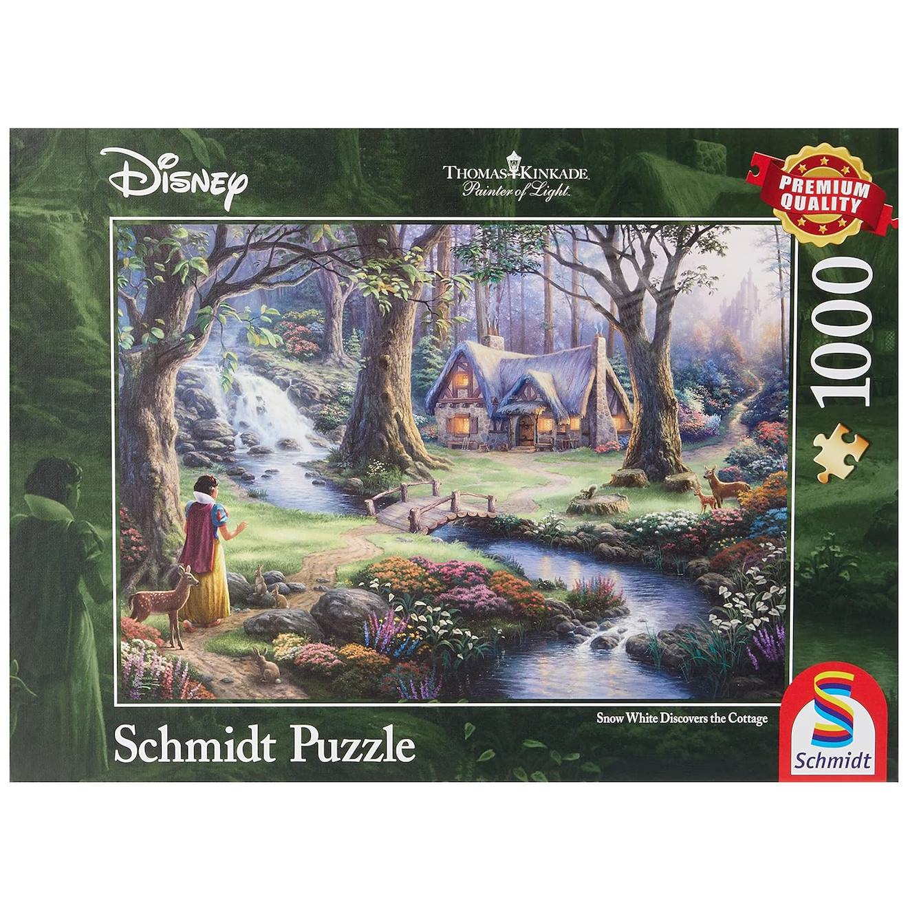 Puzzle Blanche Neige 1000 Pcs Vert