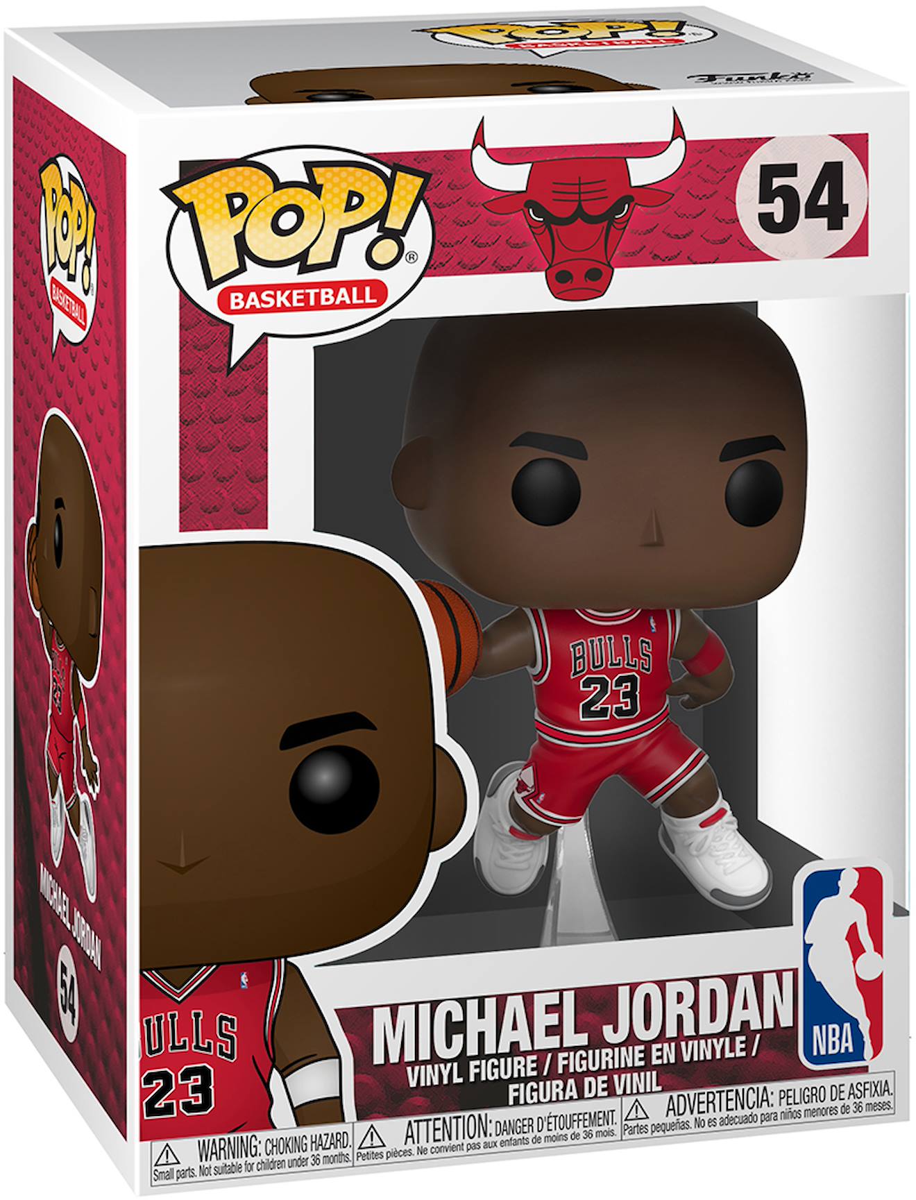 Figurine Pop Michael Jordan Nba Multicolore