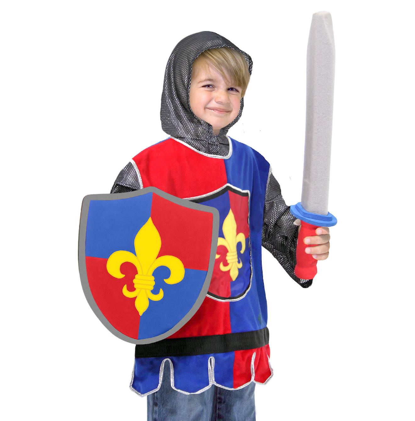 Déguisement De Chevalier Multicolore